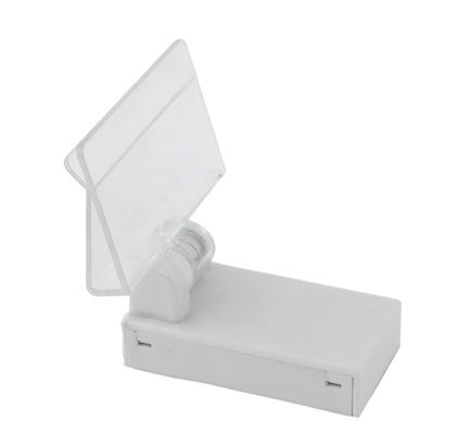 Cơ sở từ tính Pop Clip Đăng chủ, Dấu hiệu kim loại chủ đứng cho kệ 70mm rộng