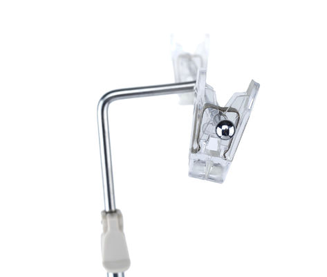 POP Magnetic Holders Đăng 300mm Cực Đối với siêu thị, Clip nhựa
