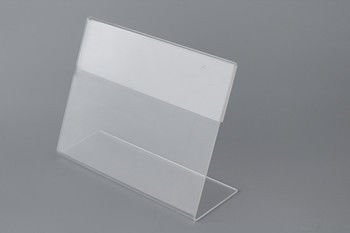Rõ ràng Acrylic đơn Đăng Holders Đối với cửa hàng hiển thị, khả năng chịu thời tiết