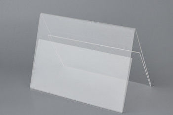 Acrylic Transparent Đăng Đứng Hiển thị Chủ đứng miễn phí cho ngoài trời