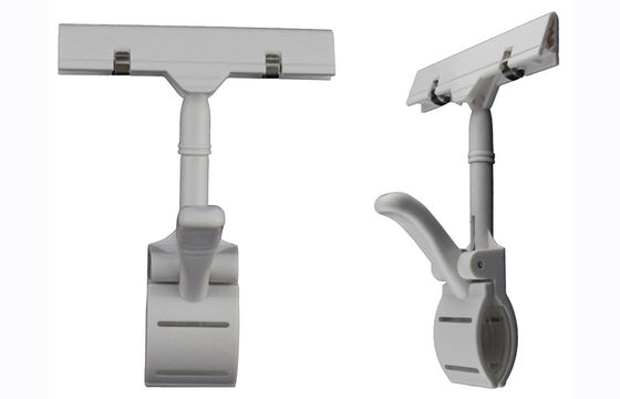 Holders Đăng bán lẻ nhựa, White khuyến mãi ngắn Thumb 3 5/8 &quot;* 6 3/4&quot;