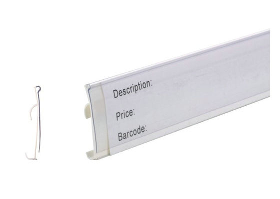 Tuỳ chỉnh giá bán lẻ Hiển thị PVC rõ ràng nhựa Nhãn Chủ cho cửa hàng, siêu thị 31.239