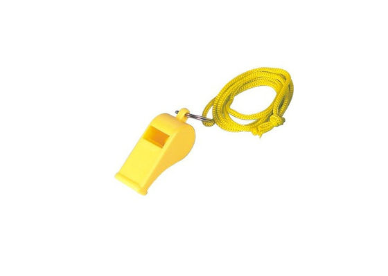 Creen đi bộ đường dài và đi cấp cứu Whistle PP Móc khóa quảng cáo với dây buộc 30.573