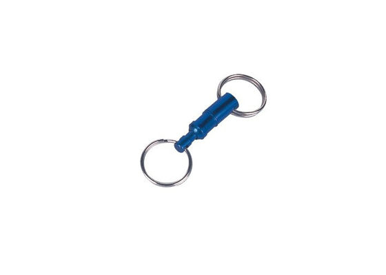Xanh nhôm Kéo ngoài đôi người giữ chìa khóa vòng Khuyến Keychains 30.595