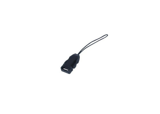 Đen nhựa di động dây đeo điện thoại cho Tệp đính kèm dây buộc / phụ kiện T-132