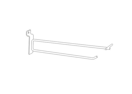 Bạch kim loại thép quét dây stalwall bán lẻ Hiển thị Hooks cho sản phẩm treo 31157 31158 31.159