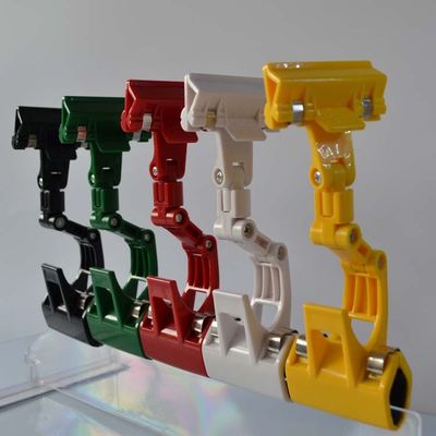 Giá Tag Chủ Clip, Siêu thị nhựa Hiển thị Clips cho dấu hiệu đứng