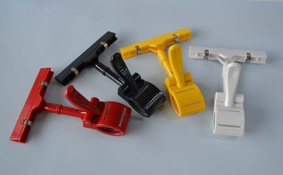 ABS POP Giá khuyến mãi Tag Chủ Clip, Thumb Shape nhựa Kệ ngắn