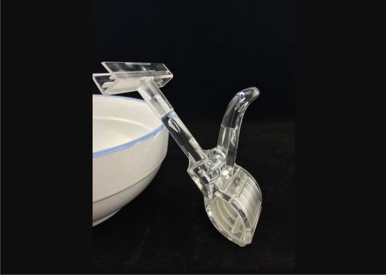 Linh hoạt nhựa Giá Tag Chủ Clip, ABS Transparent Pop Chủ Đăng