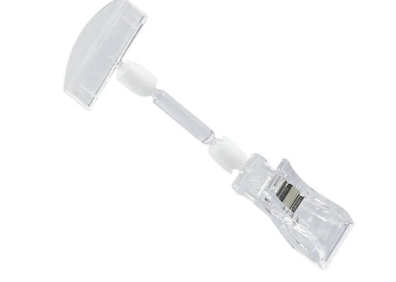 Đơn giản chỉ cần kẹp kệ quần áo Polycarbonate Pop lẻ Holders Đăng cho cửa hàng 31.274
