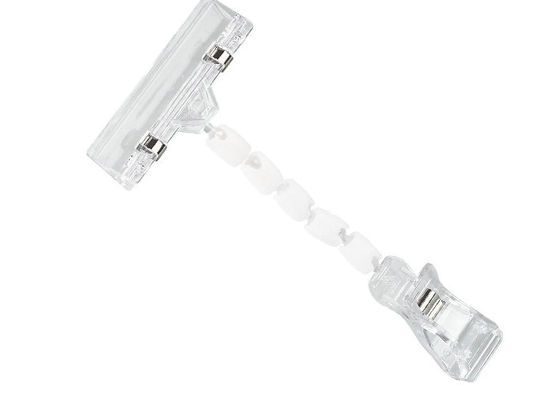 Polycarbonate siêu thị, cửa hàng bách hóa và cửa hàng bán lẻ Pop Holders Đăng với kẹp 31.280