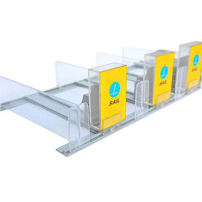 Nhựa Holders Đăng bán lẻ, Snacks / Thực phẩm siêu thị Kệ Pusher