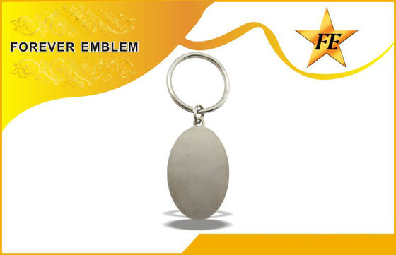Kinh doanh Quà tặng Low-Lead Nickel miễn mạ kim loại Móc khóa quảng cáo