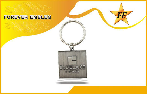 Men sắt / kẽm hợp kim Quảng trường quảng Keychains Đối với Kỷ niệm Quà tặng