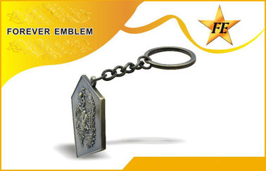 Thấp Cadmium kẽm hợp kim Khuyến Keychains / Keyring Với thiết kế Tuỳ chỉnh