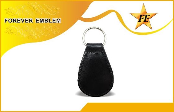 Chính hãng, PU, ​​PVC da Khuyến Keychains Với tùy kim loại Logo