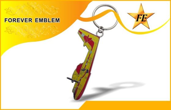 In Logo kim loại khuyến mãi Keychains Với Epoxy Đối với quà tặng Kinh doanh