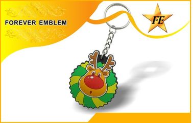 PVC Colorful Khuyến Keychains Với mẫu miễn phí Charge