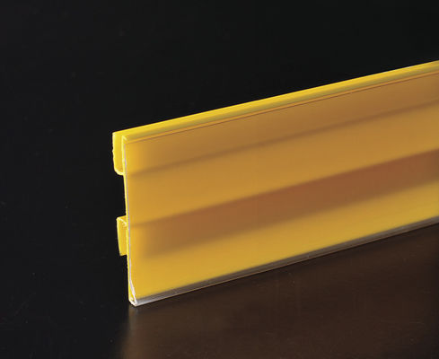 Tái chế nhựa Giá liệu Strip Đối Kệ và Giá Tag chèn