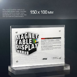 Magnetic bán lẻ rõ ràng 8,5 x 11 Acrylic Đăng Chủ Đối Display In Hotel