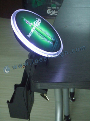 Acrylic Budweiser Bar Top Bottle Opener Với Light Up Display Tuỳ chỉnh