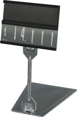 Tái chế Transparent Holders Đăng bán lẻ, Clear nhựa giữ Đăng