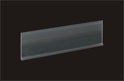 Thư viện Kệ nhựa Nhãn Holder, siêu thị hiển thị rõ ràng PVC Strip liệu 30mm