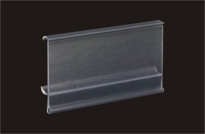 Durable Nhựa Nhãn Holder, siêu thị Tracks Display Data Label Chiều cao 40mm