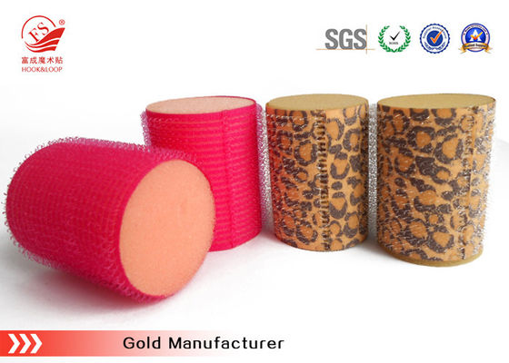 Cô gái màu hồng nhựa tóc Rollers tái chế kháng nhiệt mạnh
