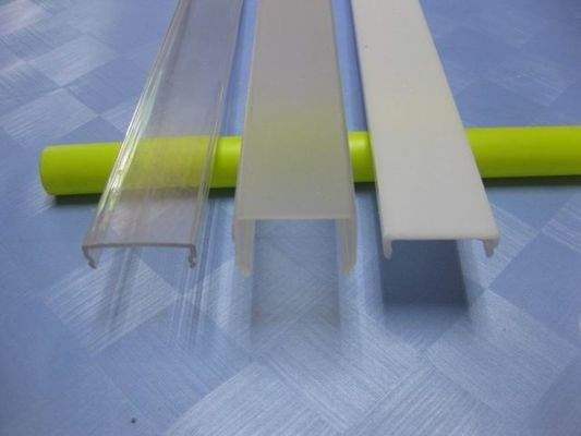 Transparent đùn nhựa định hình siêu thị / cửa hàng PVC dải dữ liệu