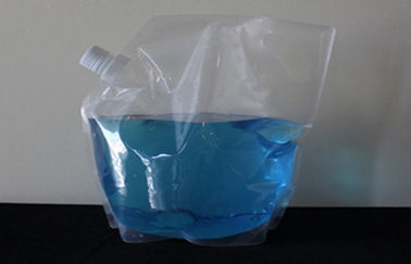 Side miếng vải hình tam giác Spout Bag, nhựa thường vụ Spout Pouches với Handle