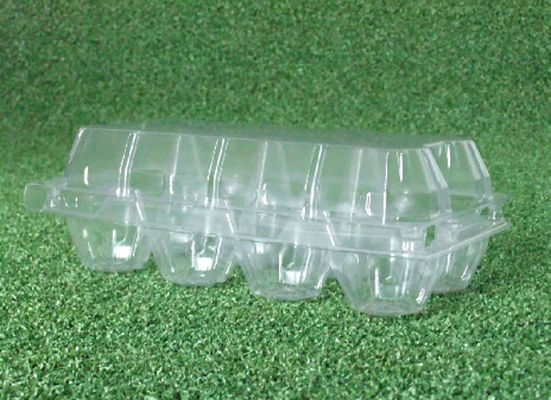 Khay đựng trứng trong suốt bằng nhựa PET không thấm nước, Bao bì hộp đựng trứng 15 khoang