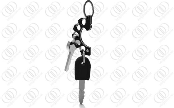 Thép không gỉ 316L Keychain Key Holder Bottle Opener