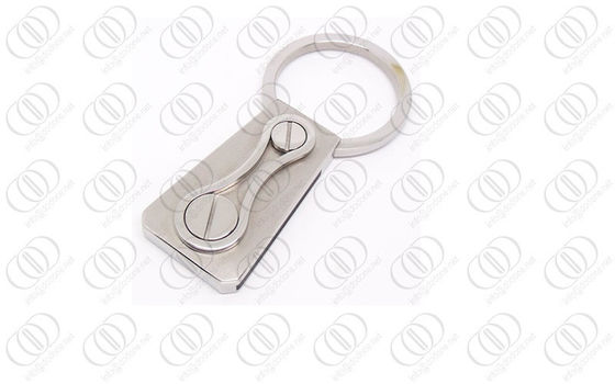 Vít 316L Stainless Steel Keychain Key Holder Với Brushed và Finish bóng