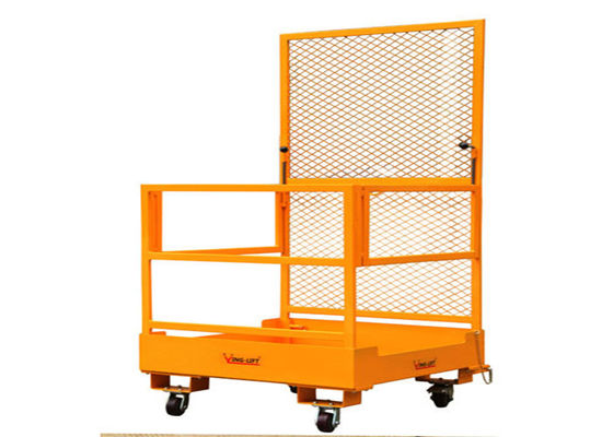 Thép Xe nâng Attachments Với 300kg tải Công suất / Forklift đàn làm việc