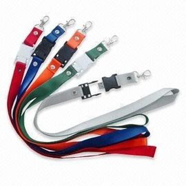Dây buộc nhựa Polyester / bộ nhớ USB Flash với Customized Logo In ấn