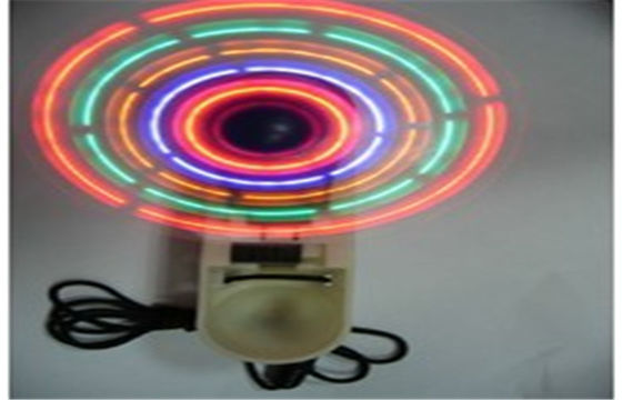 Charming 110mm LED Flashing Fan Đối với Quà tặng kinh doanh / LED Light Với ​​Fan