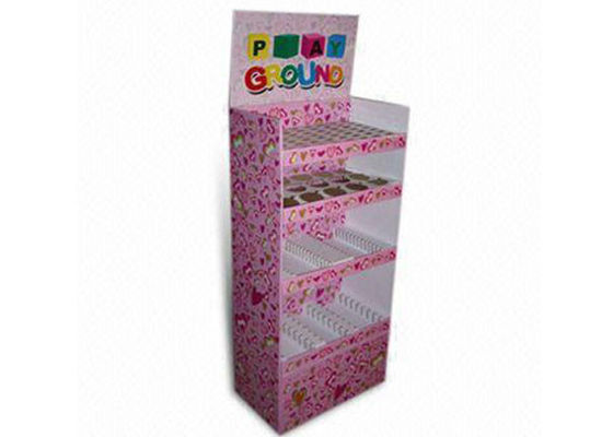 Hiển thị Snack Tông Tầng Pop Tier Đứng Hiển thị bán lẻ Đối với thực phẩm