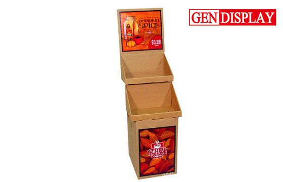 Spice Foods Tông Display Stand, xúc tiến bán lẻ Display Stands