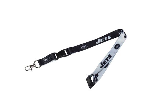 New York Jets NFL Football Lanyard có thể tháo rời Keychain Necklace ID Badge Holder - Breakaway
