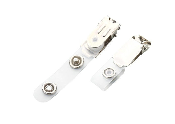 cuộc họp, công ty và trường kim loại popper Lật đầu bạc tên Holder Badge Clip 30.280