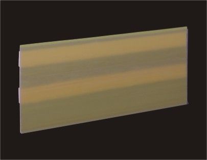 Đùn nhựa Kệ Holder Tag nhựa liệu Strip với băng dính