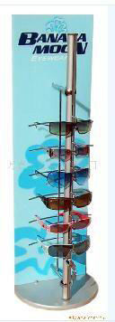 Tuỳ chỉnh Decals Acrylic Pop Display Kính Kệ Chủ Đăng Với Base Spinning