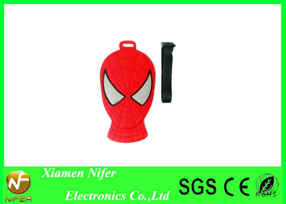 Fun Cá nhân hoá tùy Luggage Tag Novelty Superman Thiết kế PVC Cao su Luggage Label